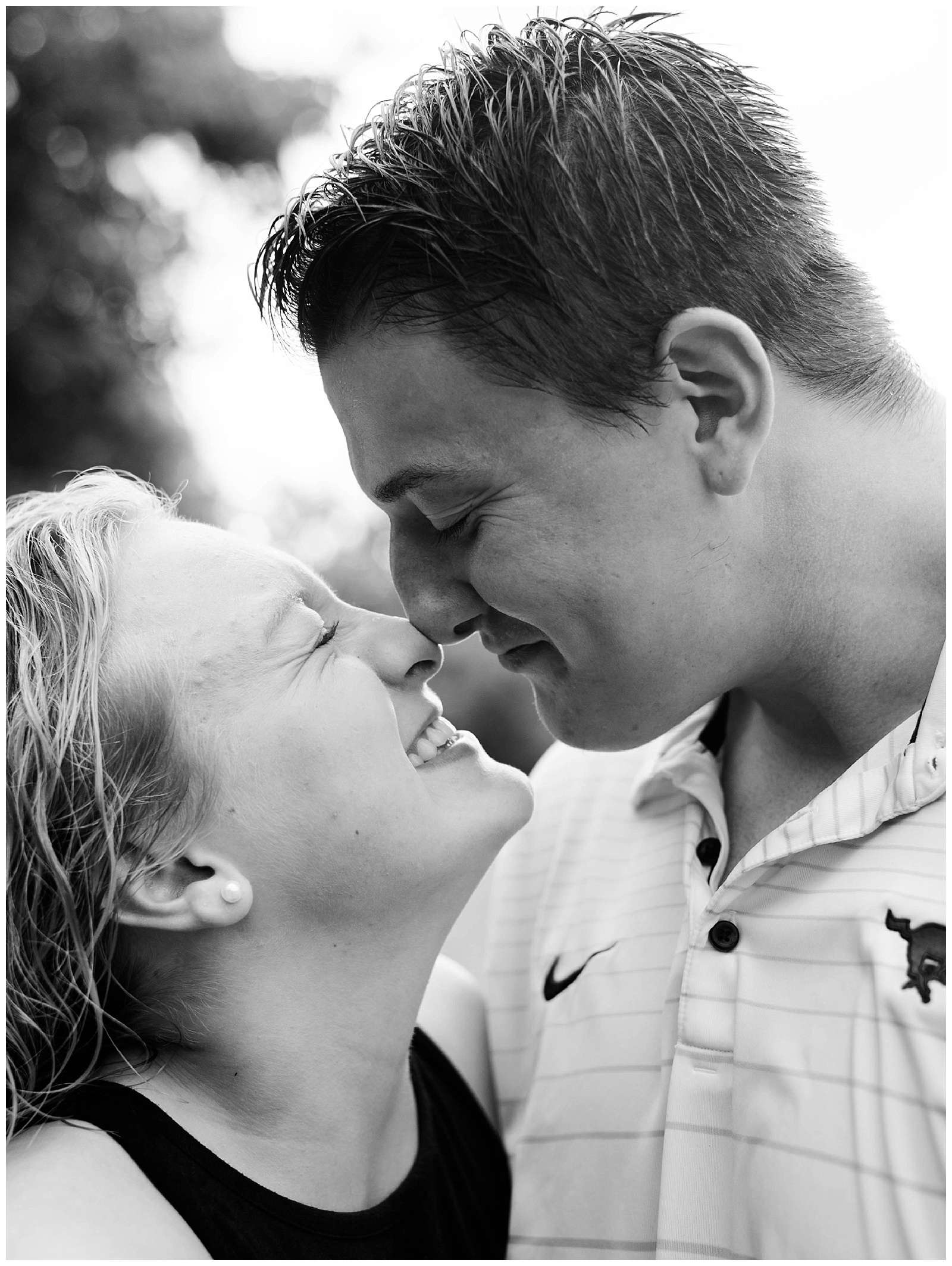 Couple Session in the Rain // Alison Brooke Photography