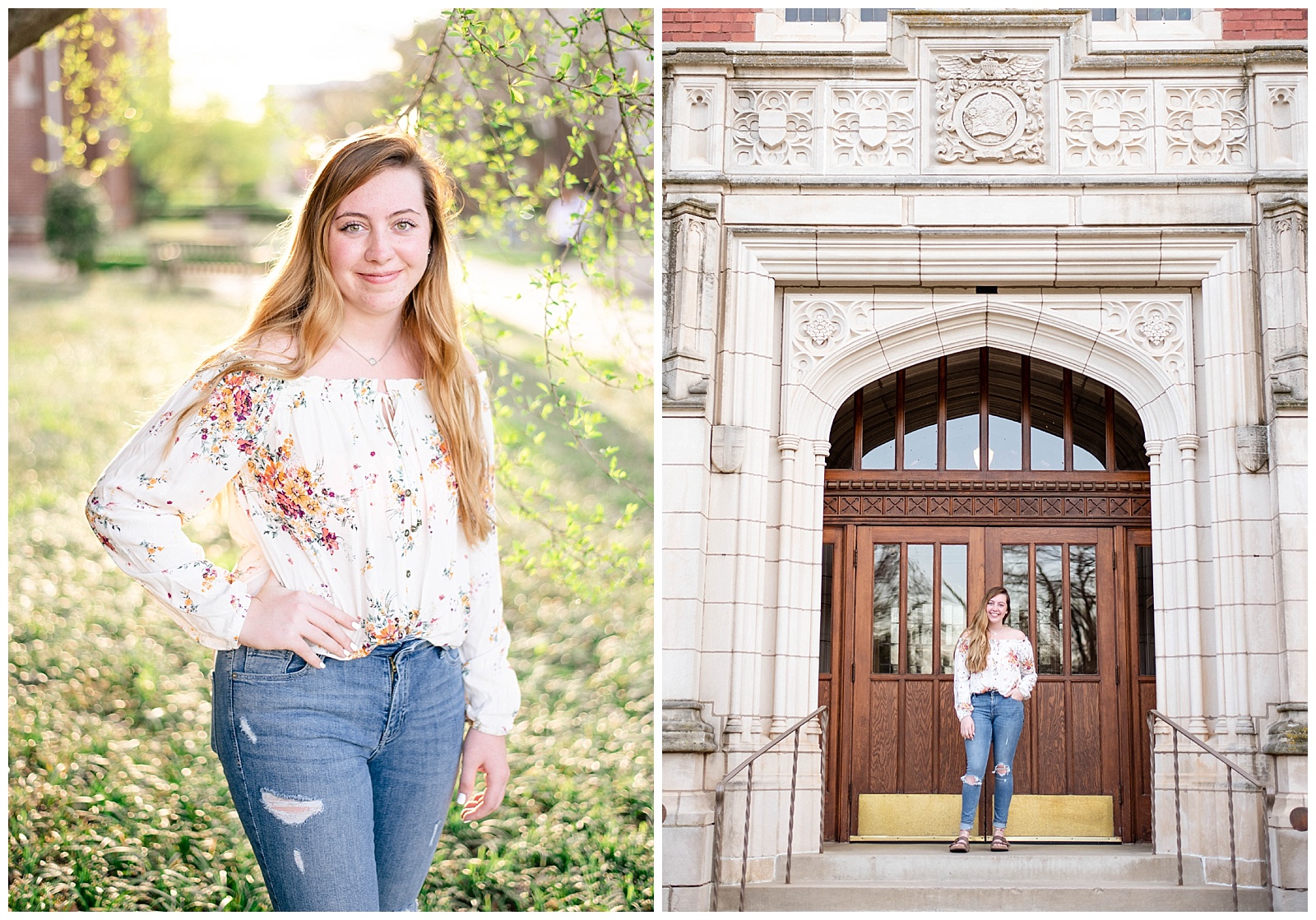 oklahoma spring senior portraits | alison brooke photography