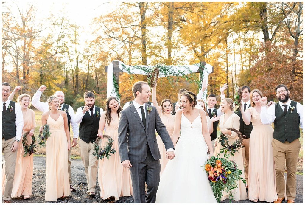 autumn arkansas wedding | alison brooke photography